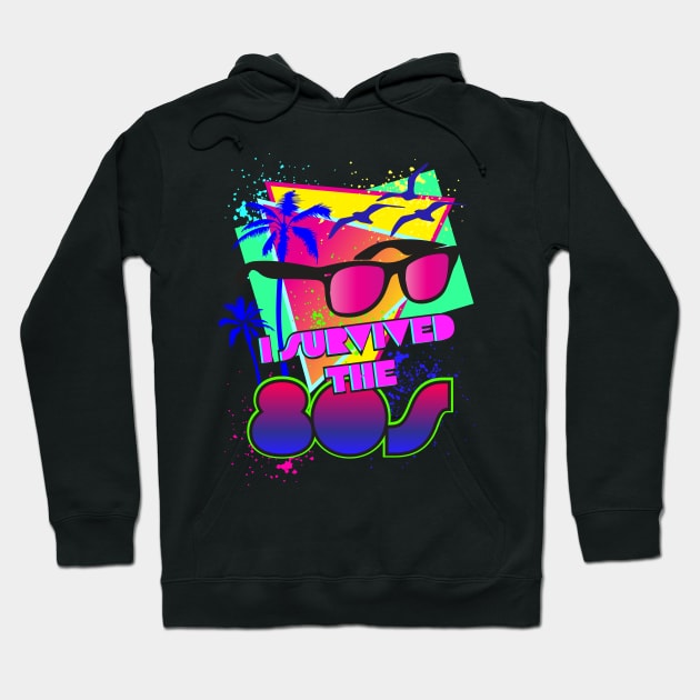 I love the 80s! Hoodie by GrumpyDog